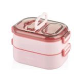 Vagon Lıfe Lunch Box 1000 Ml Beslenme Kabı Pembe Vgn 7081 Pembe