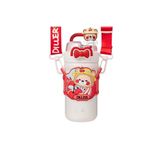 Vagon Lıfe Paslanmaz Çelik Termos, 490 ml, Desenli, Kırmızı Ayı