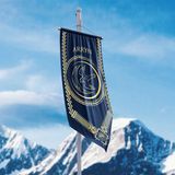 Vagonik Game Of Thrones Arryn Hanedanlığı Flama Bayrak - Koyu Mavi - 50x100 cm