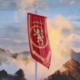 Vagonik Game Of Thrones Lannister Hanedanlığı Flama Bayrak - Bordo - 25x50 cm