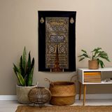 Vagonik Kabe Kapısı Duvar Örtüsü Dini Tema Mikrofiber Kumaş Modern Tasarım - 70 x 100 cm