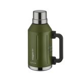 Vagonlife 1.2 Litre Bardaklı Kullanım Kulplu Paslanmaz Çelik TERMOS-FFVGN1004-1200ML - Yeşil