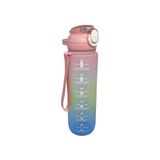 Vagonlife 1000Ml Pipetli Tritan Çift Renkli Motivasyon Matarası 6975072062197