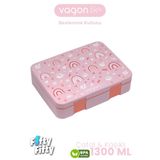 Vagonlife 1300 ML Tek Kat Sızdırmaz,Karışmaz 4 Bölmeli Çocuk Beslenme Kutusu -FFB091-1300