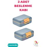 Vagonlife 2 Lİ BESLENME KUTUSU (2 ADET GÖNDERİLECEKTİR)