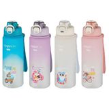 Vagonlife 2352 Soft-Touch Sevimli Hayvan Figürlü Matara 800 ml
