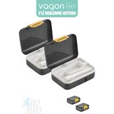 Vagonlife 2’li Beslenme Kutusu ( Seçtiğiniz Renkte 2 Adet Gönderilir ) - 2 Adet Siyah