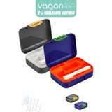 Vagonlife 2’li Beslenme Kutusu ( Seçtiğiniz Renkte 2 Adet Gönderilir ) - Siyah-KoyuMavi