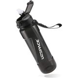Vagonlife 6056 Uzspace 850 ml Siyah Pipetli Matara