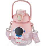 Vagonlife 6276 1250 ml Pipetli Pembe Matara