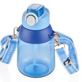 Vagonlife 800 ml Mavi Askılı Okul Günlük Spor Su Matarası