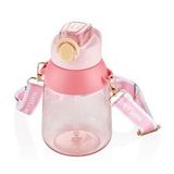Vagonlife 800 ml Pembe Askılı Okul Günlük Spor Su Matarası