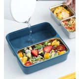 Vagonlife 950ml Yeni Koleksiyon Tek Katlı 3 Bölmeli Çelik Sefer Tası Yemek Kutusu