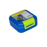 Vagonlife Bento 1000ml Lunchbox Tek Katlı Bölmesiz PP Plastik Küçük Sefer Tası Yemek Kutusu (Lacivert)
