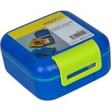 Vagonlife Bento 1000ML Lunchbox Yeni Koleksiyon Tek Katlı Bölmesiz Pp Plastik Küçük Sefer Tası Yemek Kutusu - Lacivert