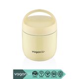 Vagonlife Bento 1200ml Lunchbox Yeni Koleksiyon 1 Kaseli 4-6Saat Termos Özellikli Çelik SeferTası Yemek Kutusu