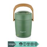 Vagonlife Bento 1600ml Lunchbox Yeni Koleksiyon 2 Kaseli 4-6Saat Termos Özellikli Çelik SeferTası Yemek Kutusu