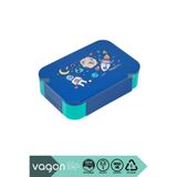 Vagonlife Bento 900ml Lunchbox Yeni Koleksiyon Tek Katlı 2 Bölmeli PP Plastik Çocuk Sefer Tası Yemek Kutusu