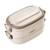 Vagonlife Beslenme Kutusu Lunchbox 1140 Ml Bl10403-2S (Karışık Renk 1 Adet) - Siyah