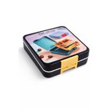 Vagonlife Beslenme Kutusu - Pure Lunch Box - 1 Litre (Siyah)