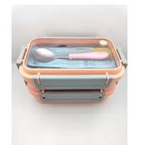 Vagonlife BL2215 1200 ml Pembe Çelik Saklama Kabı