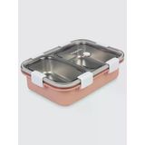 Vagonlife BL50442 800ML 2 Bölmeli Çelik Saklama Kabı - Pembe