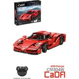 Vagonlife Cada Uzaktan Kumandalı Red Blade Spor Araba (405 Parça) Oyuncak Yapım Seti Blok Araba -FFCADA-C51304W
