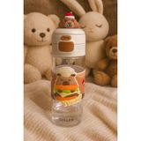 Vagonlife Capybera Figürlü Pipetli Suluk 600ML - Renkli