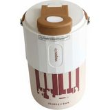 Vagonlife Çelik Matara Pipetli 400 ml Kahverengi