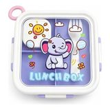Vagonlife Çocuk Beslenme Kutusu Paslanmaz Çelik - 600 ml Lunch Box - Pembe