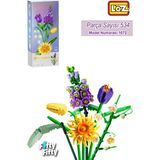Vagonlife FFLZ-1672 Dekoratif ve Koleksiyonluk Çiçek Buketi 534 Parça Yapım Seti