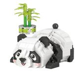 Vagonlife FFLZ-8804 Loz Micro Block Serisi Panda 340 Parça Oyuncak Yapım Seti