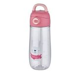 Vagonlife FFVGN6678550 Pipetli Desenli 550 ml Çocuk Su Matarası