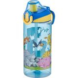Vagonlife Fiftyfifty Tritan 500ML Silikon Pipetli Çocuk Su Matarası - Sarı