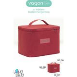 Vagonlife Isı Yalıtımlı Termal Yemek Beslenme Çantası Mama Taşıma Termos Çanta Sıcak ve Soğuk Cepli -FFVGNB1062