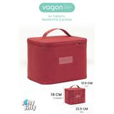 Vagonlife Isı Yalıtımlı Termal Yemek Beslenme Çantası Mama Taşıma Termos Çanta Sıcak ve Soğuk Cepli -FFVGNB106