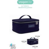 Vagonlife Isı Yalıtımlı Termal Yemek Beslenme Çantası Mama Taşıma Termos Çanta Sıcak ve Soğuk -FFVGNB1061 - Lacivert