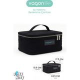 Vagonlife Isı Yalıtımlı Termal Yemek Beslenme Çantası Mama Taşıma Termos Çanta Sıcak ve Soğuk -FFVGNB1061 - Siyah