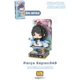 Vagonlife Loz Micro Anime Serisi 1322 Modeli 349 Parça Dekoratif Oyuncak Yapım Seti Yapı Blok FFLZ-1322