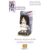 Vagonlife Loz Micro Anime Serisi 1343 Modeli 249 Parça Dekoratif Oyuncak Yapım Seti Yapı Blok FFLZ-1343