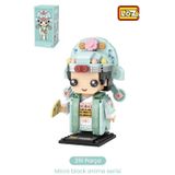 Vagonlife Loz Micro Anime Serisi 1544 Modeli 291 Parça Dekoratif Oyuncak Yapım Seti Yapı Blok