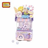Vagonlife Loz Mini Gashapon Makineleri Block LEGO Yapı Oyuncağı Mor 428 Parça (LZ1679) Gko