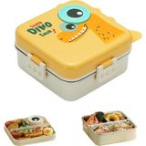 Vagonlife Lunch Box 1120 ml (Sızdırmaz,karışmaz Üç Bölmeli) Sos Kaseli Yeni Nesil Sefer TASI-FFLBOX10082 - Sarı