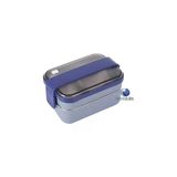 Vagonlife Lunch Box Çelik Gri-Mor Beslenme Kabı-Sefer Tası 1200 Ml Bl20183 Mor
