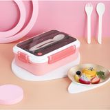 Vagonlife Lunch Box Sefer Tası Yemek Kabı - Pembe - Pembe