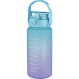 Vagonlife Mavi Mor Su Matarası 1500 ml VGN221 BPA İçermeyen Hafif Taşınabilir Tasarım