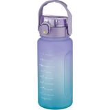 Vagonlife Mor Mavi SoftTouch Pipetli Su Matarası VGN2213 1500 ml BPA İçermeyen Hafif Tasarım