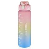 Vagonlife Motivasyon Su Matarası 1000Ml Pembe
