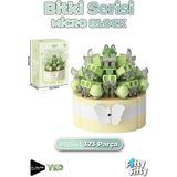 Vagonlife Panlos Micro Block Bitki Serisi 1254 Çiçek Buketi 323 Parça Oyuncak Yapım Seti FFP-1254