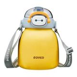Vagonlife Rovco Paslanmaz Çelik Pipetli Matara 1000ML Sarı